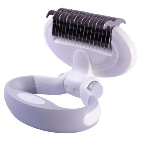 Pet Life 'Gyrater' Swivel Travel Grooming Dematting Pet Comb