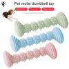 2pcs Pet Teeth Molar Toys TPR Chewing and Nibbling Dog Toothbrush Toys Teeth Grinding Teeth Tease Dog Stick dog toy