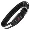 Light Up Dog Collar LED Dog Collar Safety Night Glowing Dog Collar with 9 Light Colors IPX7 Waterproof USB Rechargeable